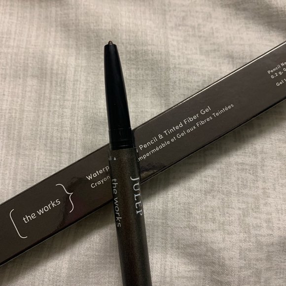 New! Julep The Works Brow Pencil & Tinted Fiber Gel - Medium Brown - Picture 4 of 4